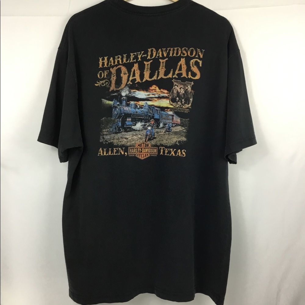 Harley-Davidson of North Texas (Dallas, TX) Freedom to Ride T Shirt 2XL Eagle US